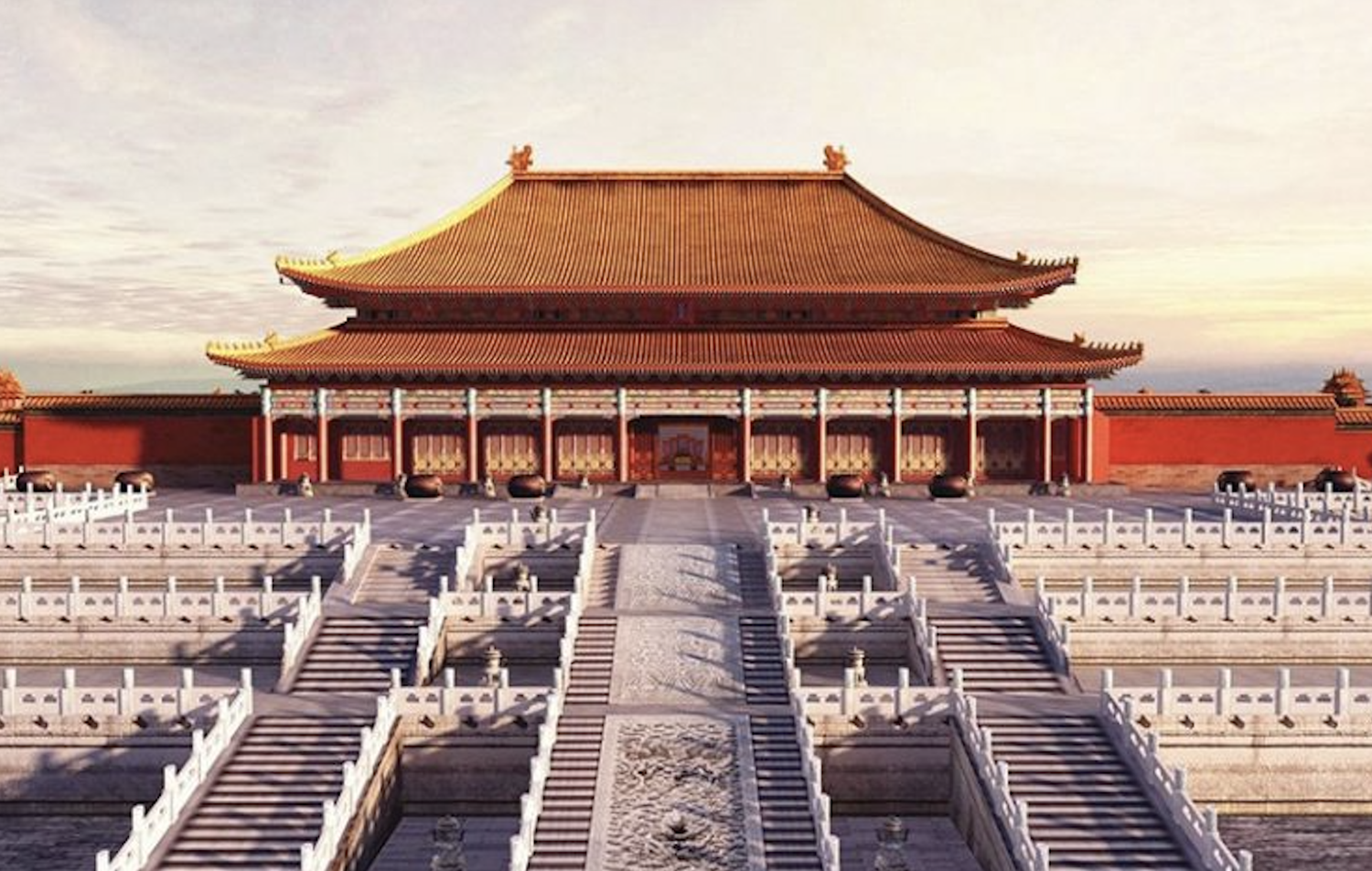 Forbidden City Aerial